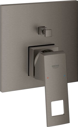 Grohe Eurocube Badekarbatteri For Innbygging Børstet Hard Grafitt Grohe Eurocube Badekarbatteri For Innbygging Børstet Hard Grafitt