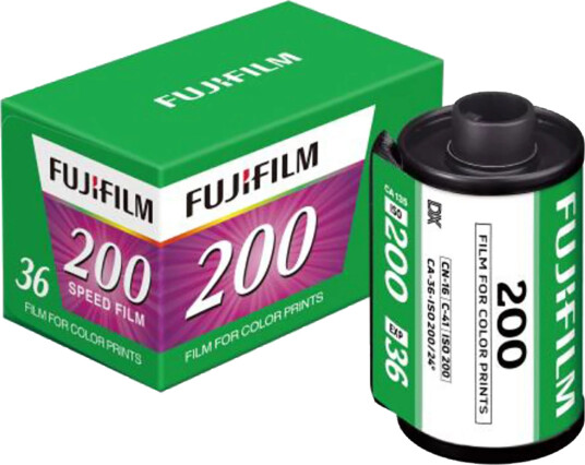 Fujifilm Fujicolor 200 135/36 1pk. Negativ fargefilm. ISO 200 Fujifilm Fujicolor 200 135/36 1pk. Negativ fargefilm. ISO 200