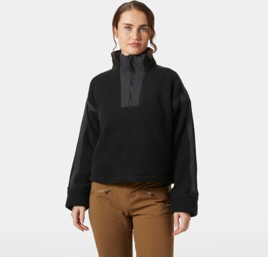 Helly Hansen Imperial Pile Zip Pullover Dame Svart S