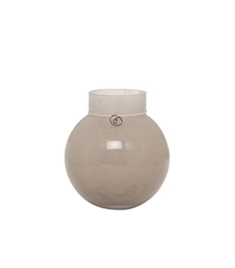 Ernst Vase   Glass H14cm Beige