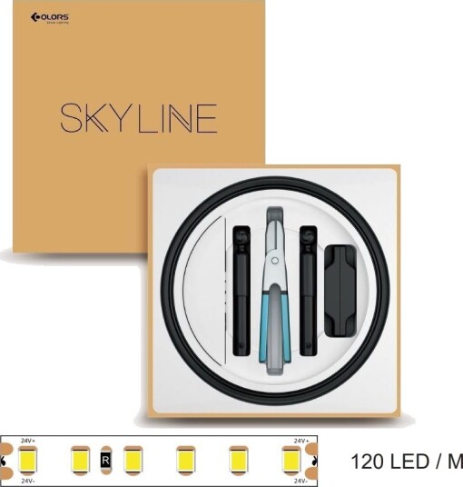 SkyLine 24V 3000K 13 5W/m Indirekte 6 Meter SkyLine 24V 3000K 13 5W/m Indirekte 6 Meter