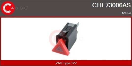 Varselblinklysbryter CASCO CHL73006AS