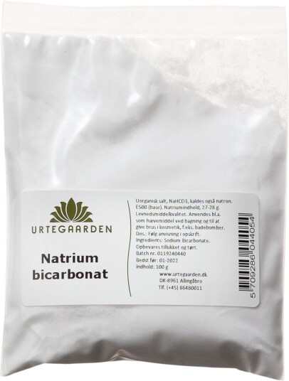 Urtegaarden Natriumbikarbonat - 500 g Urtegaarden Natriumbikarbonat - 500 g
