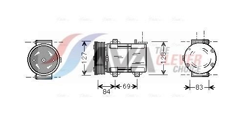 AC kompressor AVA Clever Choice FDAK167