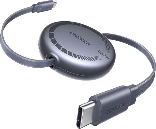 UGREEN Retractable USB-C to USB-C 1m 65905