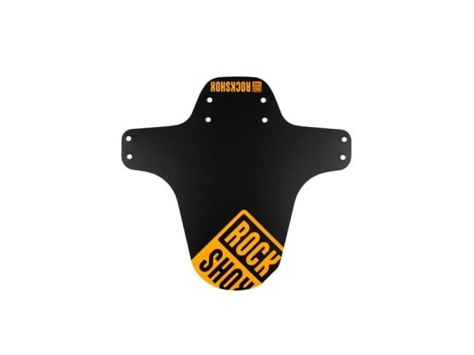 RockShox Mudguard til Rock Shox forgafler Svart/ Oransje RockShox Mudguard til Rock Shox forgafler Svart/ Oransje