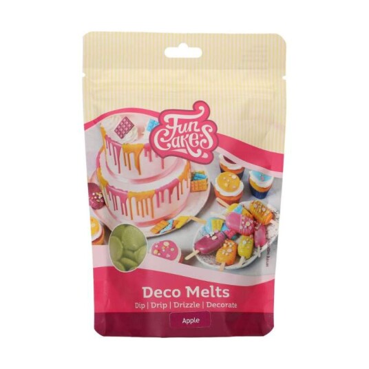 Funcakes Deco Melts Eplesmak 250g 