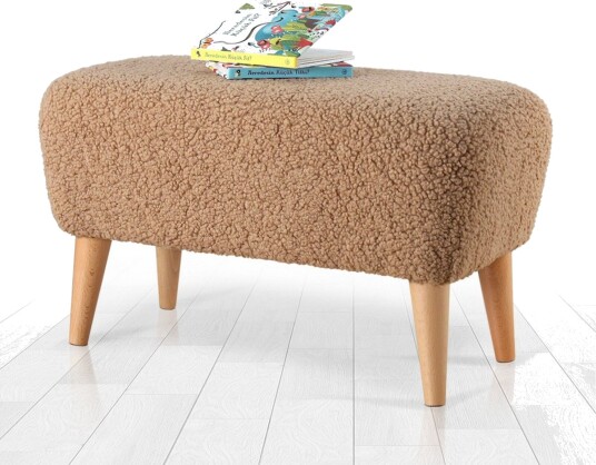 Anaro Puff 61 cm Rektangulær Brun