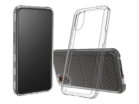 Screenor Bumper - Baksidedeksel For Mobiltelefon - Akryl, Termoplast-Polyuretan (Tpu) - Gjennomsiktig - For Samsung Galaxy Xcover7