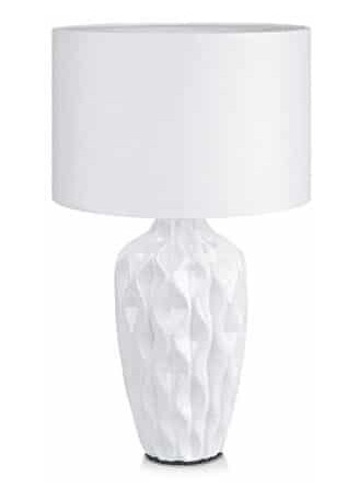 Angela Bordlampe Hvit