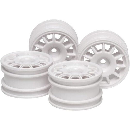 Tamiya TAM-51237 M-Chassis 11-Spoke Wheels White 4