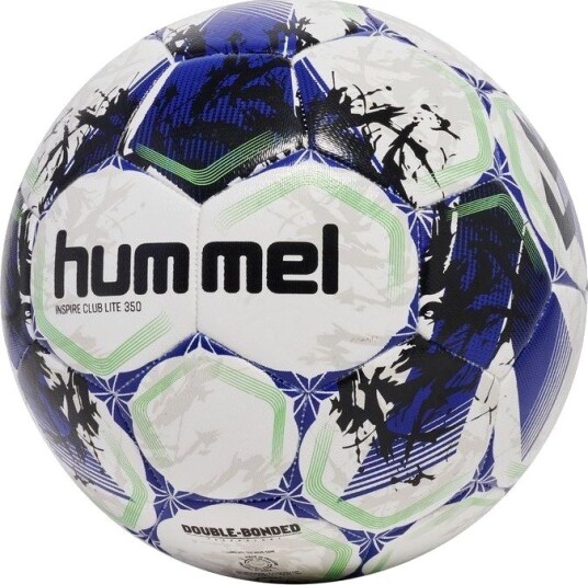 Hummel Fotball Inspire Club Lite 350 Blå/Hvit/Neon Grønn Str. 5
