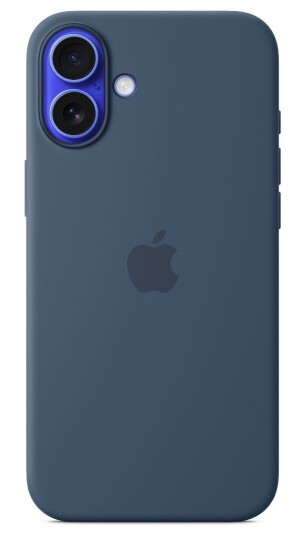 Apple iPhone 16 Plus Silikondeksel MagSafe Denim