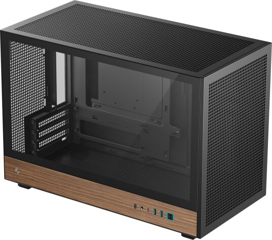 Deepcool CH260 Wood Micro Tower Black R-CH260-BKNWM0-G-1 Deepcool CH260 Wood Micro Tower Black R-CH260-BKNWM0-G-1