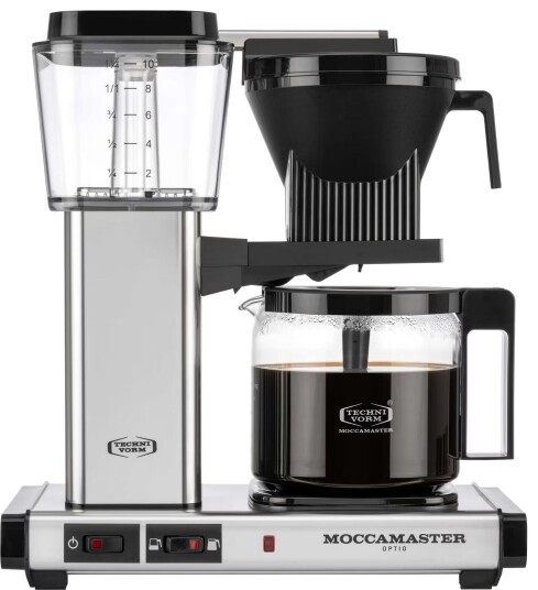 Moccamaster Optio kaffetrakter 53917 (polert sølv)