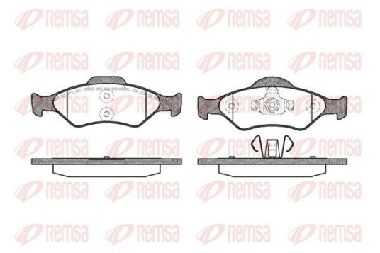 Bremseklosser REMSA 0765.00