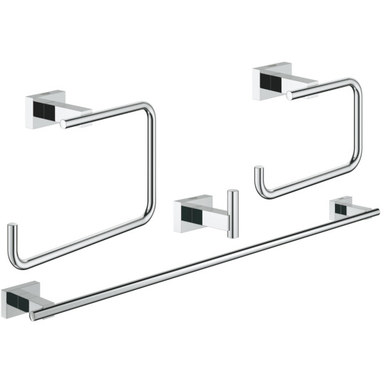 GROHE ESSENTITALS CUBE SET MASTER TILBEHØRSSETT 4-1 GROHE ESSENTITALS CUBE SET MASTER TILBEHØRSSETT 4-1