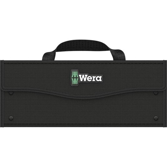Wera 2Go 3 Verktøyboks i Plast og Stoff - 325x80x130mm, Sort