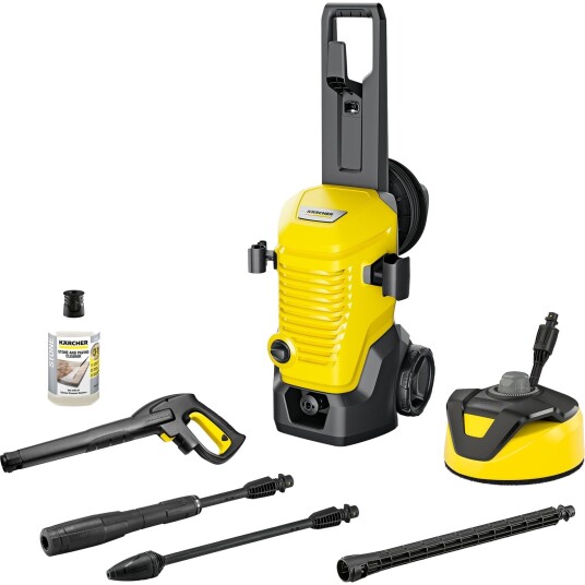 Høytrykkspyler Kärcher K4 WCM Premium Home 6 m slange terrassevasker fasadevask Høytrykkspyler Kärcher K4 WCM Premium Home 6 m slange terrassevasker fasadevask