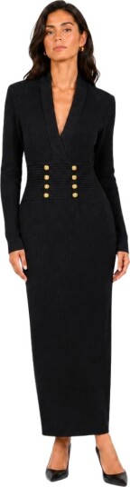 Balmain Dame Kjoler Svart 2XS,