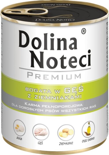 Dolina Noteci Våtfôr Premium Gås Med Poteter 12 X 800 G
