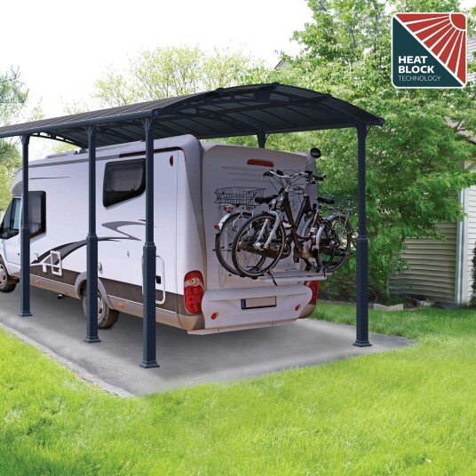 Canopia by Palram Carport Arcadia Alpine 1077 x 359 cm grå