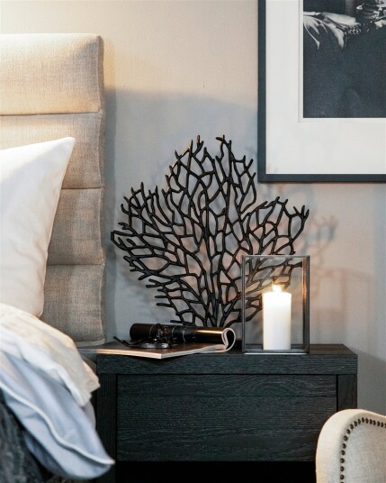 Albero dekorasjon svart