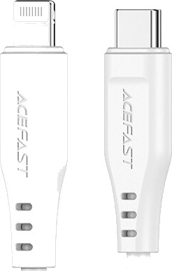 Usb-Kabel Mfi Acefast C3-01 Usb-C Til Lightning 30 W 1,2 M Hvit 6974316280811