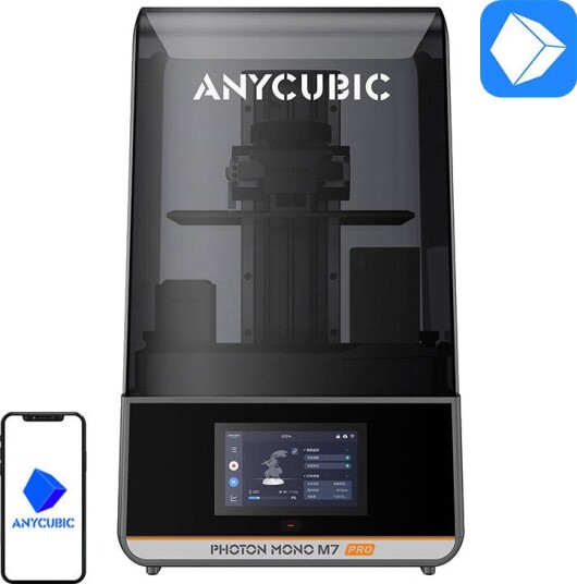 Anycubic Photon Mono M7 Pro 3D-printer med Harpiks PM7RBK0A-O