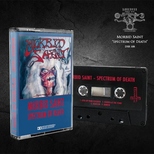 Morbid Saint  Spectrum Of Death  Kassett