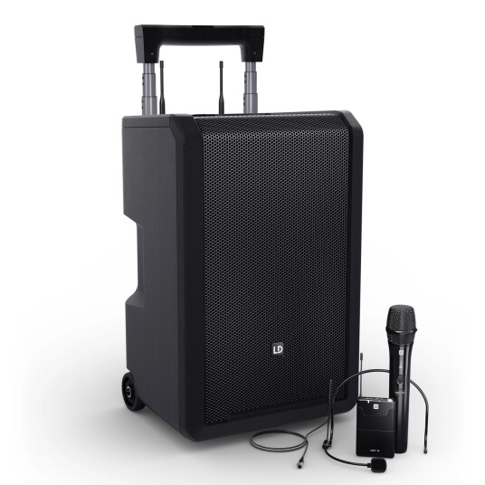 Ld Systems Anny 10 Hbh 2 B6 Kompakt-Pa Batteri/bt Trådløs Mikrofon+bøyle
