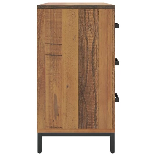 vidaXL Kommode 75x35x70 cm gjenvunnet heltre furu vidaXL Kommode 75x35x70 cm gjenvunnet heltre furu