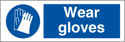 Jo Safety Wear gloves IMO Mandatory sign 106245