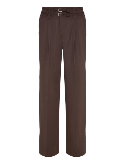 Noella N Darryl Hw Pants Brown L Noella N Darryl Hw Pants Brown L