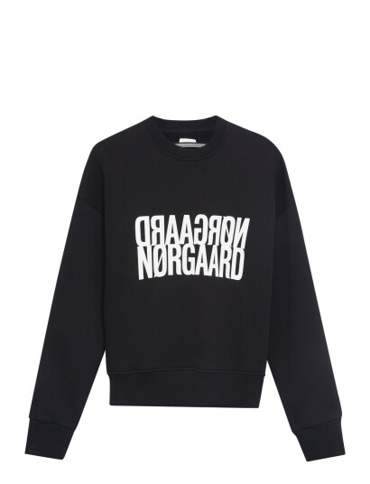 Mads Nørgaard Original Sweat Tilvina Sweatshirt - Black - M Mads Nørgaard Original Sweat Tilvina Sweatshirt - Black - M