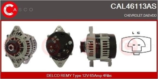 Dynamo CASCO CAL46113AS