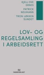 Lov- og regelsamling i arbeidsrett Pent brukt bok uten markeringer