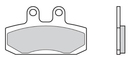 Bremseklosser BREMBO 07007