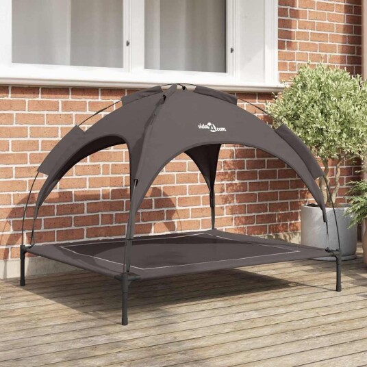 Vidaxl Hundeseng 104 X 86 X 84.5 cm Stål Brun