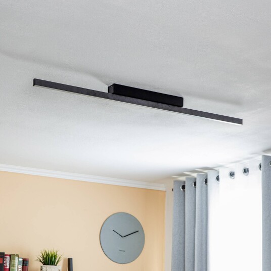 Quitani Zino LED-taklampe skifergrå 38W Quitani Zino LED-taklampe skifergrå 38W