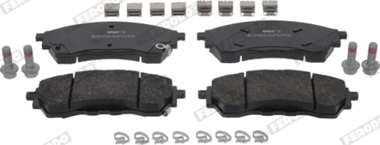 Bremseklosser FERODO FDB4981 Bremseklosser FERODO FDB4981