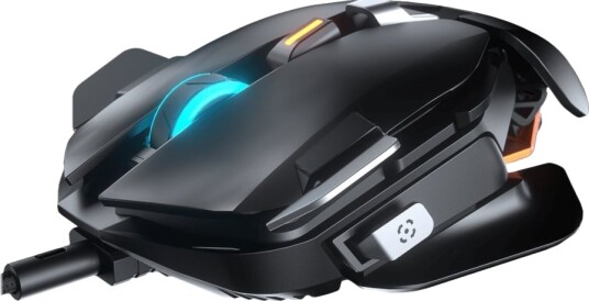 Cougar Dualblader - Mus - Ergonomisk - Optisk - 12 Knapper - Kablet - Usb