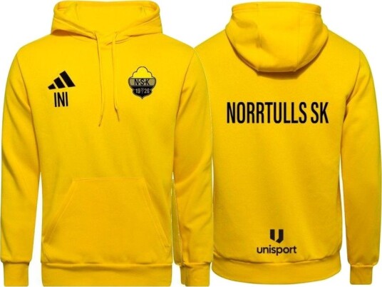 Norrtulls Sk Hettegenser 2026 Gul/svart Barn adidas størrelse 116 cm