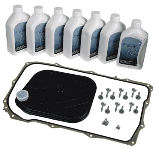 Zf Servicekit med olje
Automat 8 gir 1102.298.021