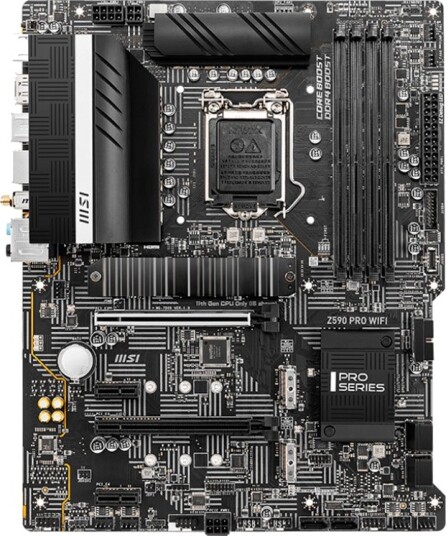 MSI MPG Z590 PRO WiFi Intel LGA1200 DDR4 ATX