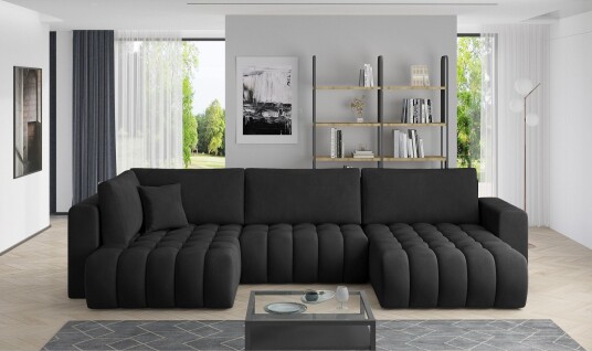 Yorktown U sovesofa Divan Høyre Grønn