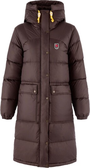Fjellreven Women"s Expedition Long Down Parka Black Oak XS
