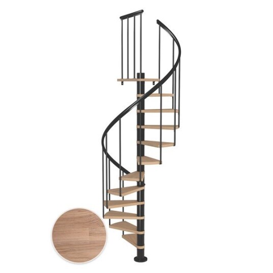 Dolle Montreal Spiral Eik H-oljet 7016 Classic2 12T Ø120 Dolle Montreal Spiral Eik H-oljet 7016 Classic2 12T Ø120
