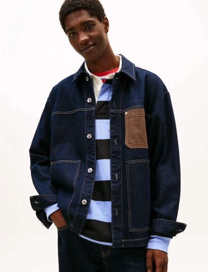 Tommy Jeans Chore Jacket Ext Ei6050 Navy M Tommy Jeans Chore Jacket Ext Ei6050 Navy M