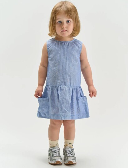 The New Tnstthea S_L Dress Blue 86